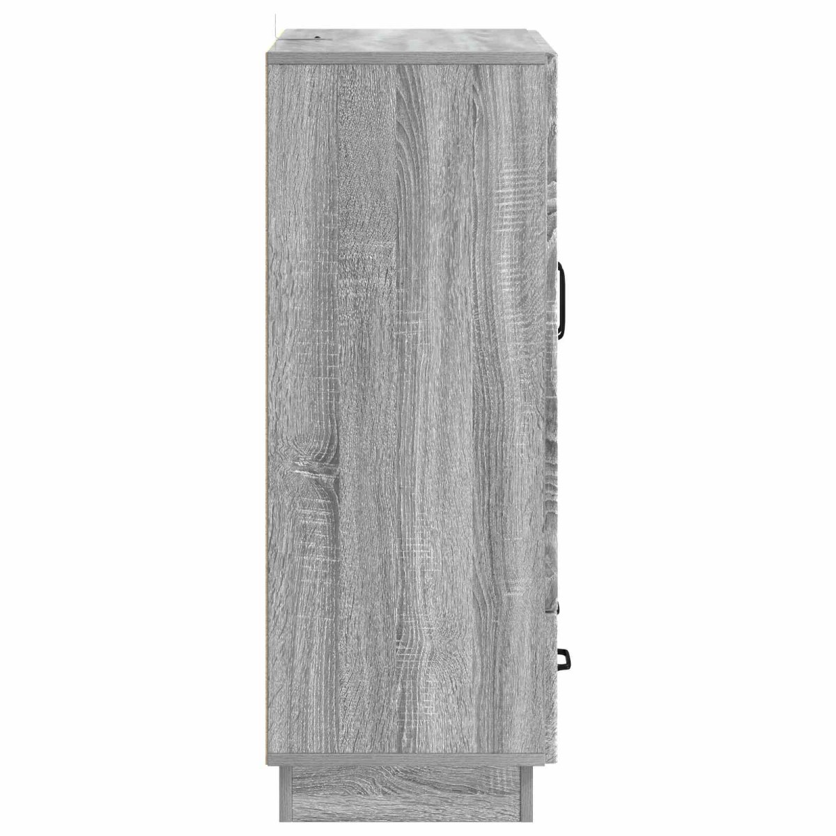 vidaXL Πλαϊνό γραφείο με συρτάρι Γκρι Sonoma 66 x 34,5 x 92 εκ.