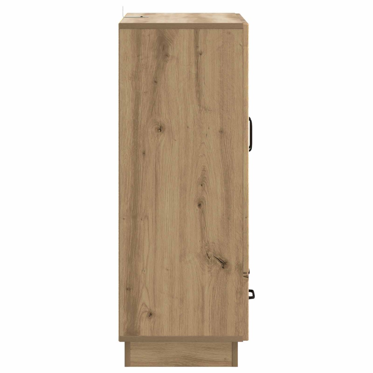 vidaXL Πλαϊνό γραφείο Artisan Δρυς 66 x 34,5 x 92 εκ.