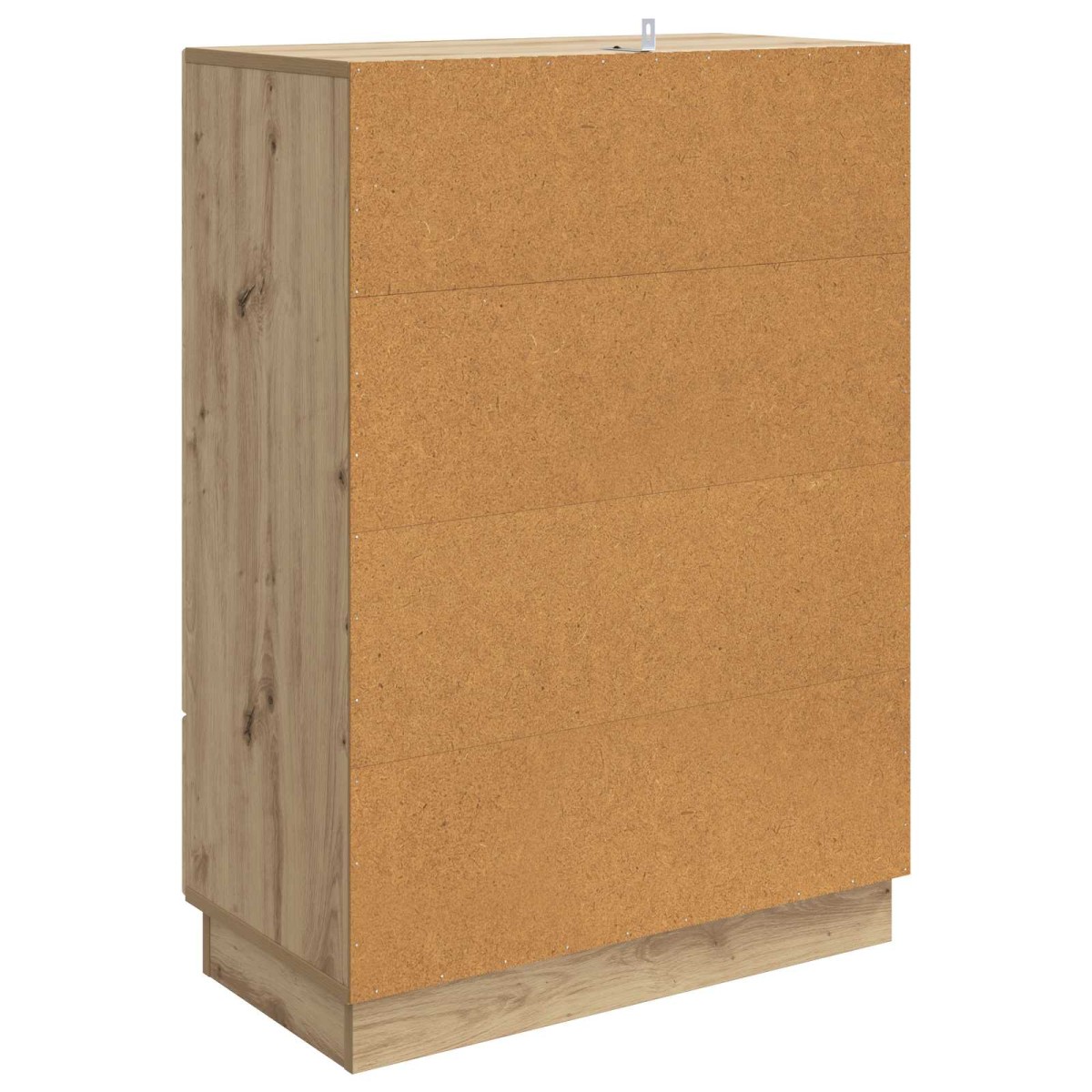 vidaXL Πλαϊνό γραφείο Artisan Δρυς 66 x 34,5 x 92 εκ.