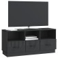 vidaXL Ντουλάπι TV Μαύρο 102 x 34,5 x 47 εκ Επεξεργασμένο Ξύλο