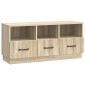 vidaXL Ντουλάπι TV Sonoma Δρυς 102 x 34,5 x 47 εκ Επεξεργασμένο Ξύλο