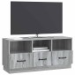 vidaXL Ντουλάπι TV Γκρι Sonoma 102 x 34,5 x 47 εκ Επεξεργασμένο Ξύλο