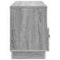 vidaXL Ντουλάπι TV Γκρι Sonoma 102 x 34,5 x 47 εκ Επεξεργασμένο Ξύλο