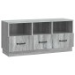 vidaXL Ντουλάπι TV Γκρι Sonoma 102 x 34,5 x 47 εκ Επεξεργασμένο Ξύλο
