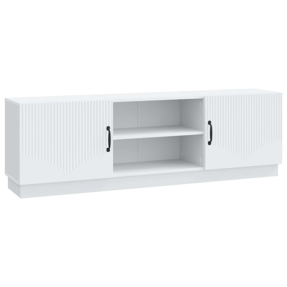 vidaXL Ντουλάπι TV Λευκό 150 x 31 x 47 εκ Επεξεργασμένο Ξύλο