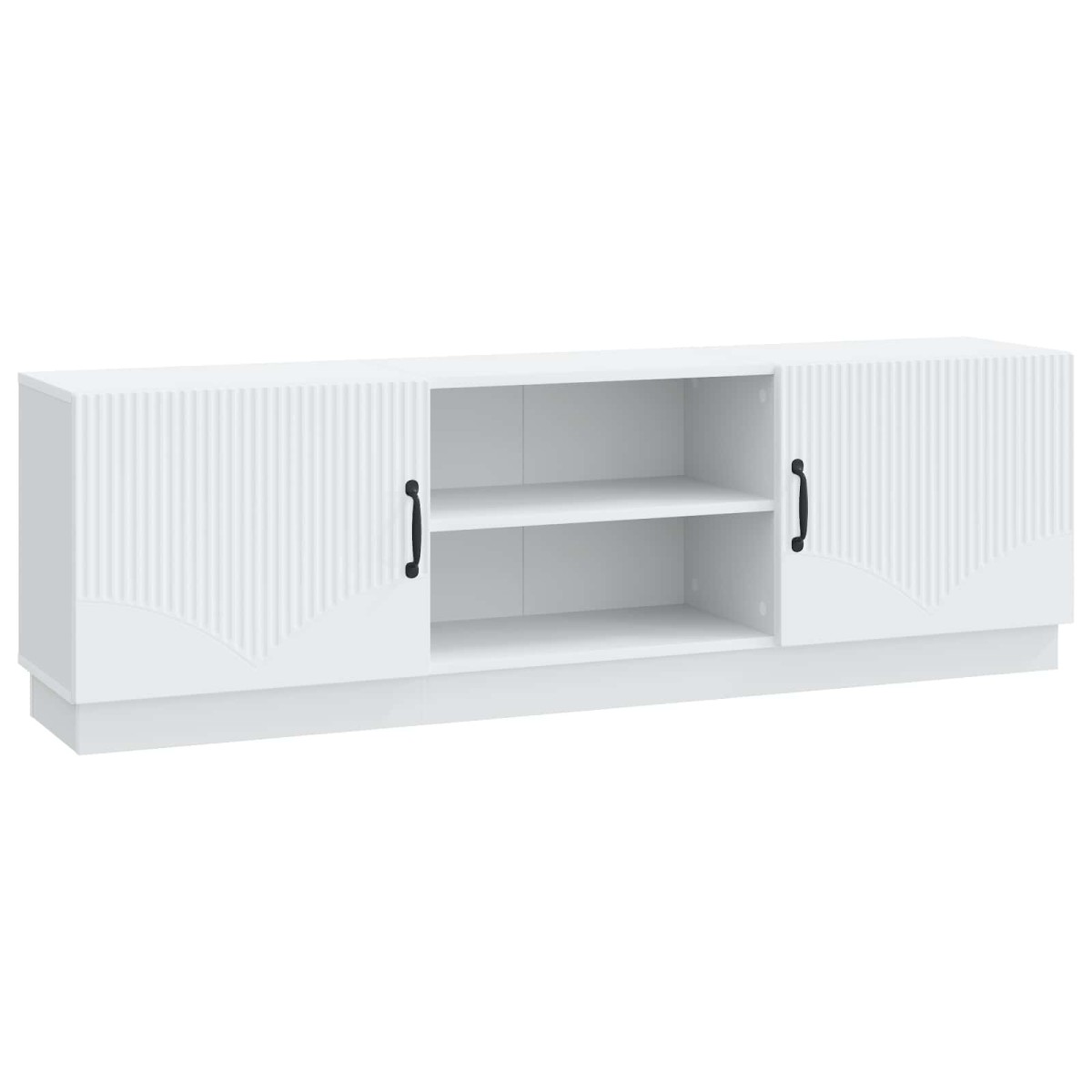 vidaXL Ντουλάπι TV Λευκό 150 x 31 x 47 εκ Επεξεργασμένο Ξύλο