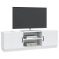vidaXL Ντουλάπι TV Λευκό 150 x 31 x 47 εκ Επεξεργασμένο Ξύλο