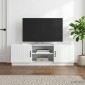 vidaXL Ντουλάπι TV Λευκό 150 x 31 x 47 εκ Επεξεργασμένο Ξύλο