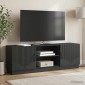 vidaXL Ντουλάπι TV Μαύρο 150 x 31 x 47 εκ Επεξεργασμένο Ξύλο