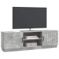 vidaXL Ντουλάπι TV Γκρι Σκυροδέματος 150 x 31 x 47 εκ