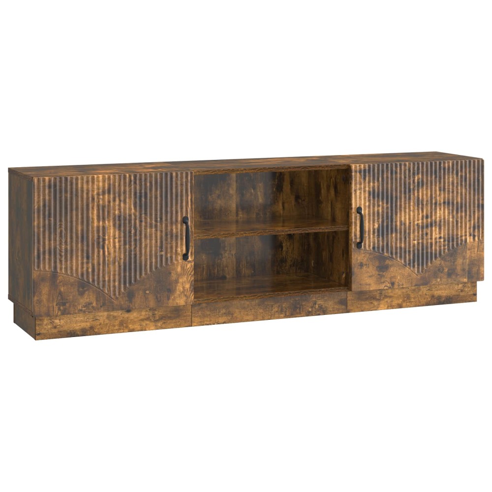 vidaXL Ντουλάπι TV Καπνισμένο Ξύλο Δρυός 150 x 31 x 47 εκ