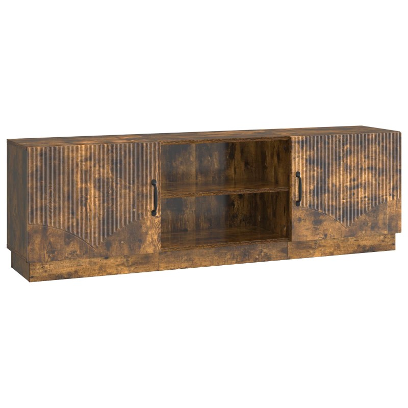 vidaXL Ντουλάπι TV Καπνισμένο Ξύλο Δρυός 150 x 31 x 47 εκ