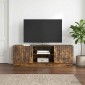 vidaXL Ντουλάπι TV Καπνισμένο Ξύλο Δρυός 150 x 31 x 47 εκ