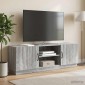 vidaXL Ντουλάπι TV Γκρι Sonoma 150 x 31 x 47 εκ Επεξεργασμένο Ξύλο