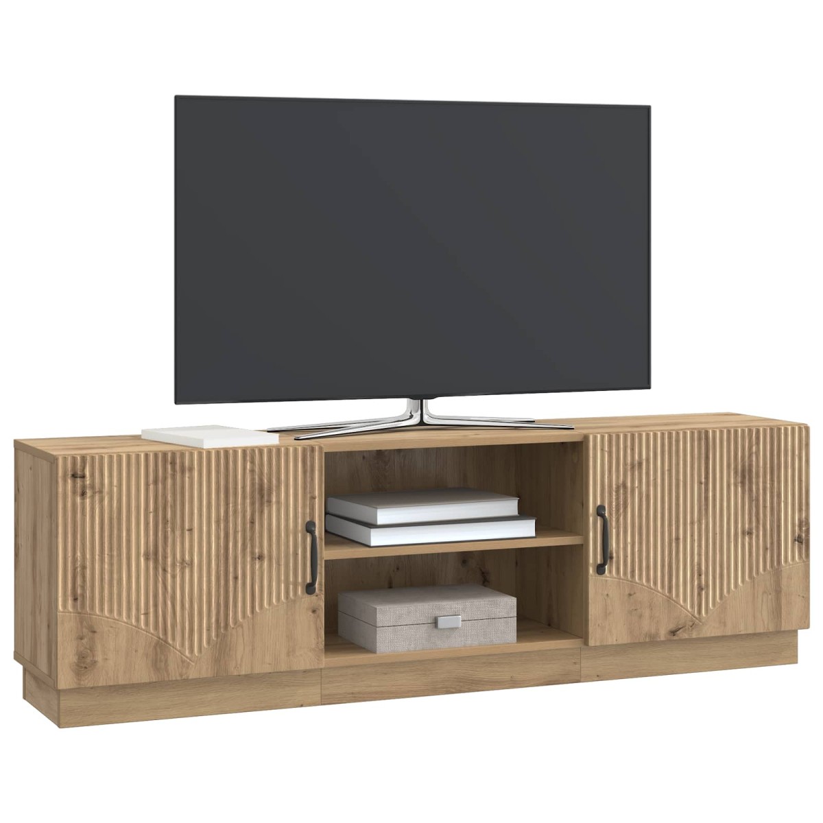 vidaXL Ντουλάπι TV 150 x 31 x 47 εκ Artisan Δρυς Επεξεργασμένο Ξύλο