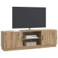 vidaXL Ντουλάπι TV 150 x 31 x 47 εκ Artisan Δρυς Επεξεργασμένο Ξύλο