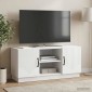 vidaXL Ντουλάπι TV Λευκό 102 x 34,5 x 47 εκ Επεξεργασμένο Ξύλο