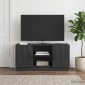 vidaXL Ντουλάπι TV Μαύρο 102 x 34,5 x 47 εκ Επεξεργασμένο Ξύλο
