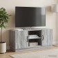 vidaXL Ντουλάπι TV Γκρι Sonoma 102 x 34,5 x 47 εκ Επεξεργασμένο Ξύλο