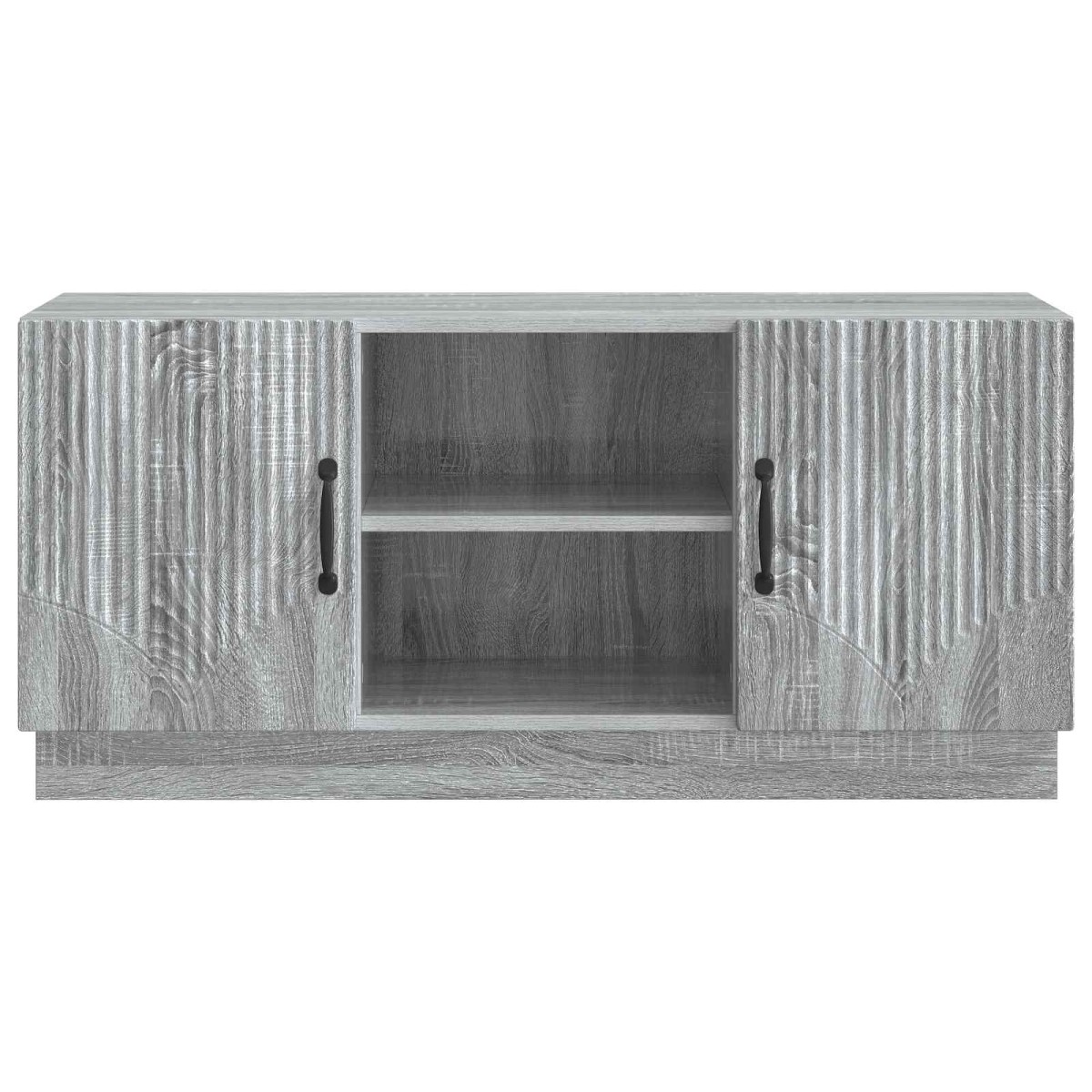 vidaXL Ντουλάπι TV Γκρι Sonoma 102 x 34,5 x 47 εκ Επεξεργασμένο Ξύλο