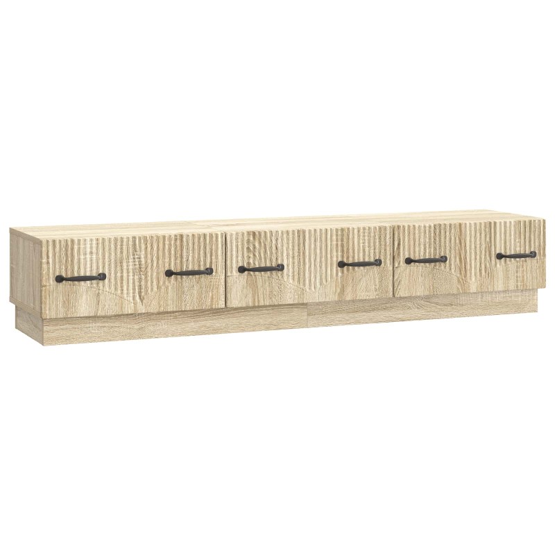 vidaXL Ντουλάπι TV Sonoma Δρυς 147 x 34,5 x 27 εκ Επεξεργασμένο Ξύλο