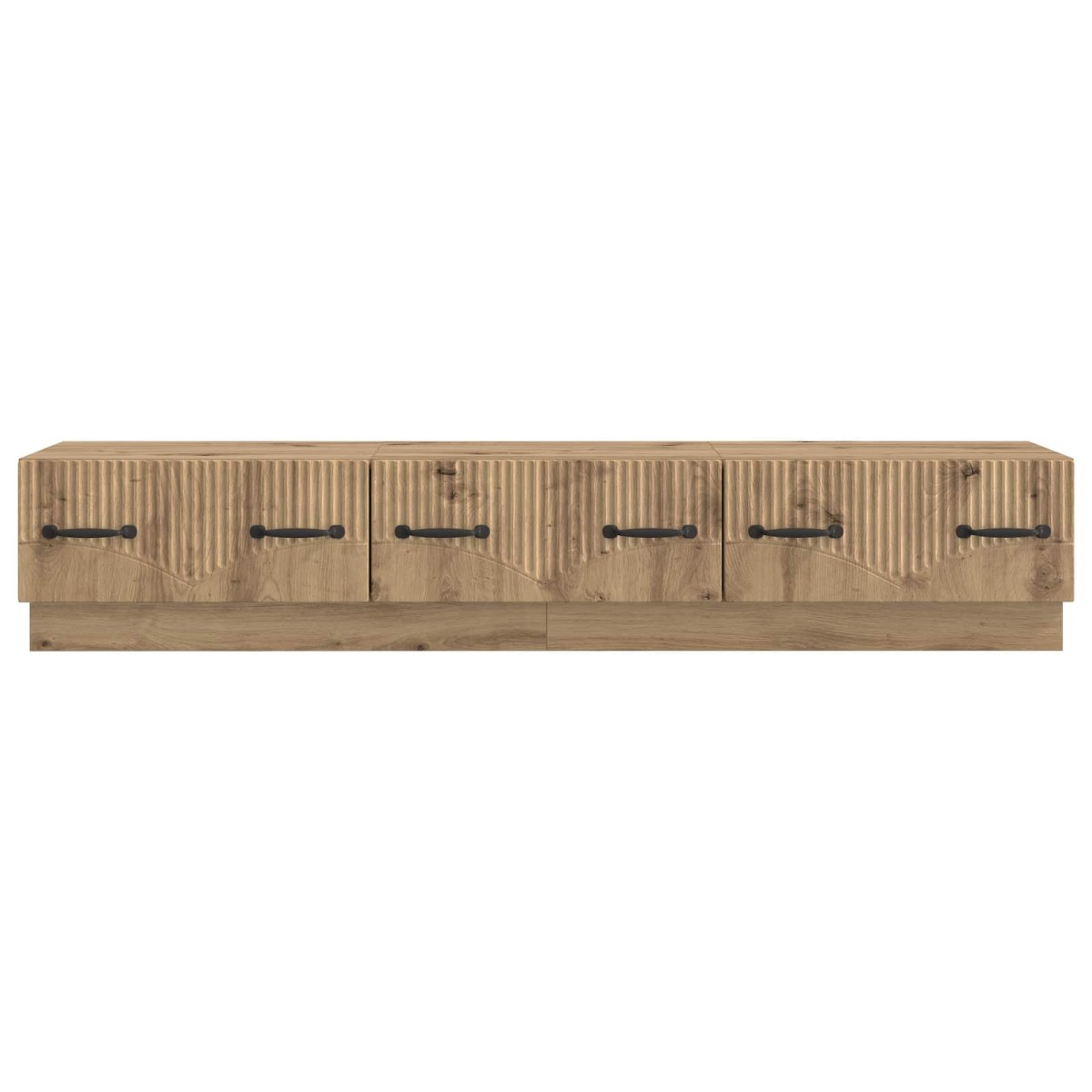 vidaXL Ντουλάπι TV 147 x 34,5 x 27 εκ Artisan Δρυς Επεξεργασμένο Ξύλο