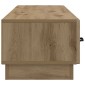 vidaXL Ντουλάπι TV 147 x 34,5 x 27 εκ Artisan Δρυς Επεξεργασμένο Ξύλο