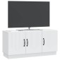 vidaXL Ντουλάπι TV Λευκό 99 x 34,5 x 47 εκ Επεξεργασμένο Ξύλο