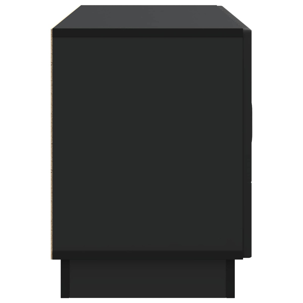vidaXL Ντουλάπι TV Μαύρο 99 x 34,5 x 47 εκ Επεξεργασμένο Ξύλο