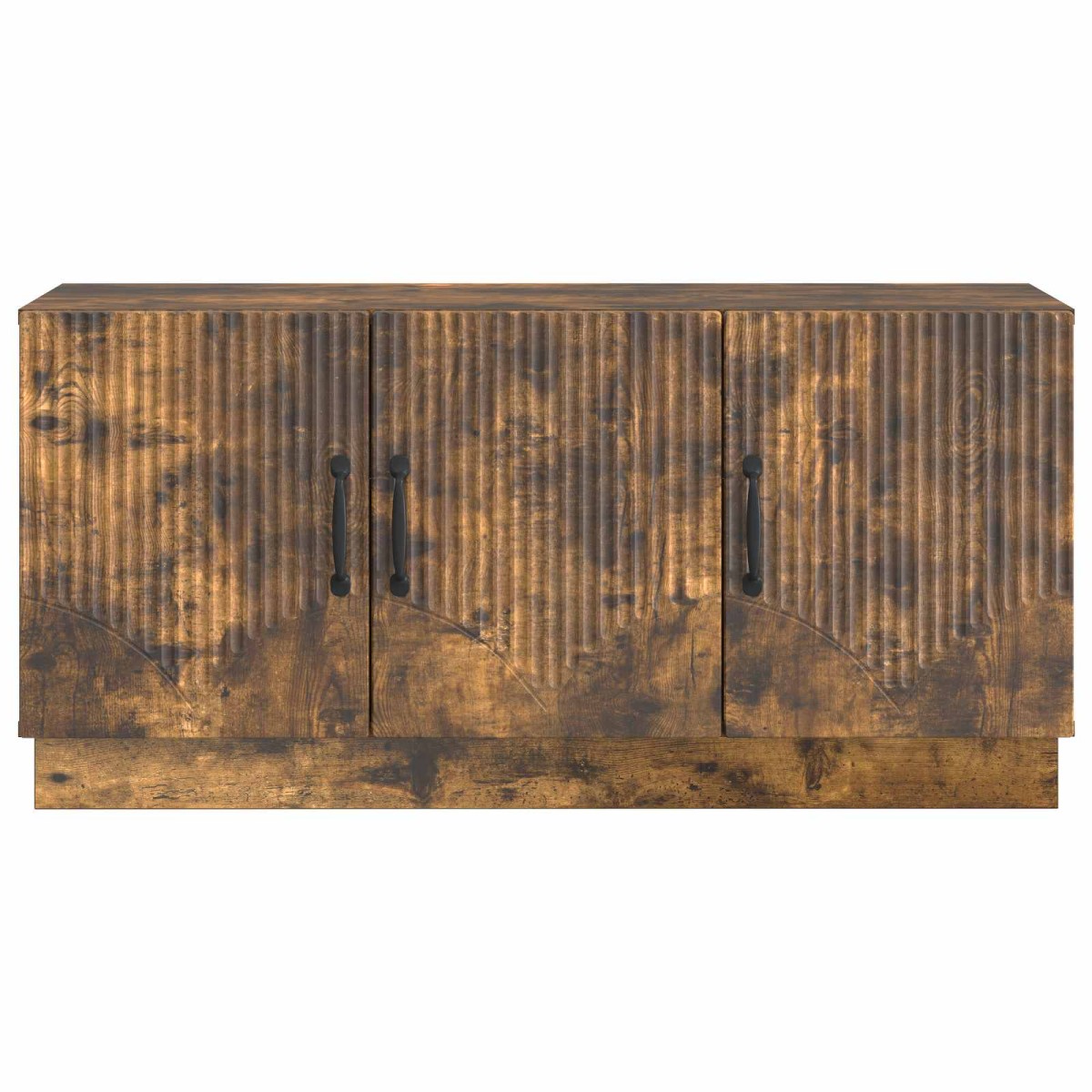 vidaXL Ντουλάπι TV Καπνισμένο Ξύλο Δρυός 99 x 34,5 x 47 εκ
