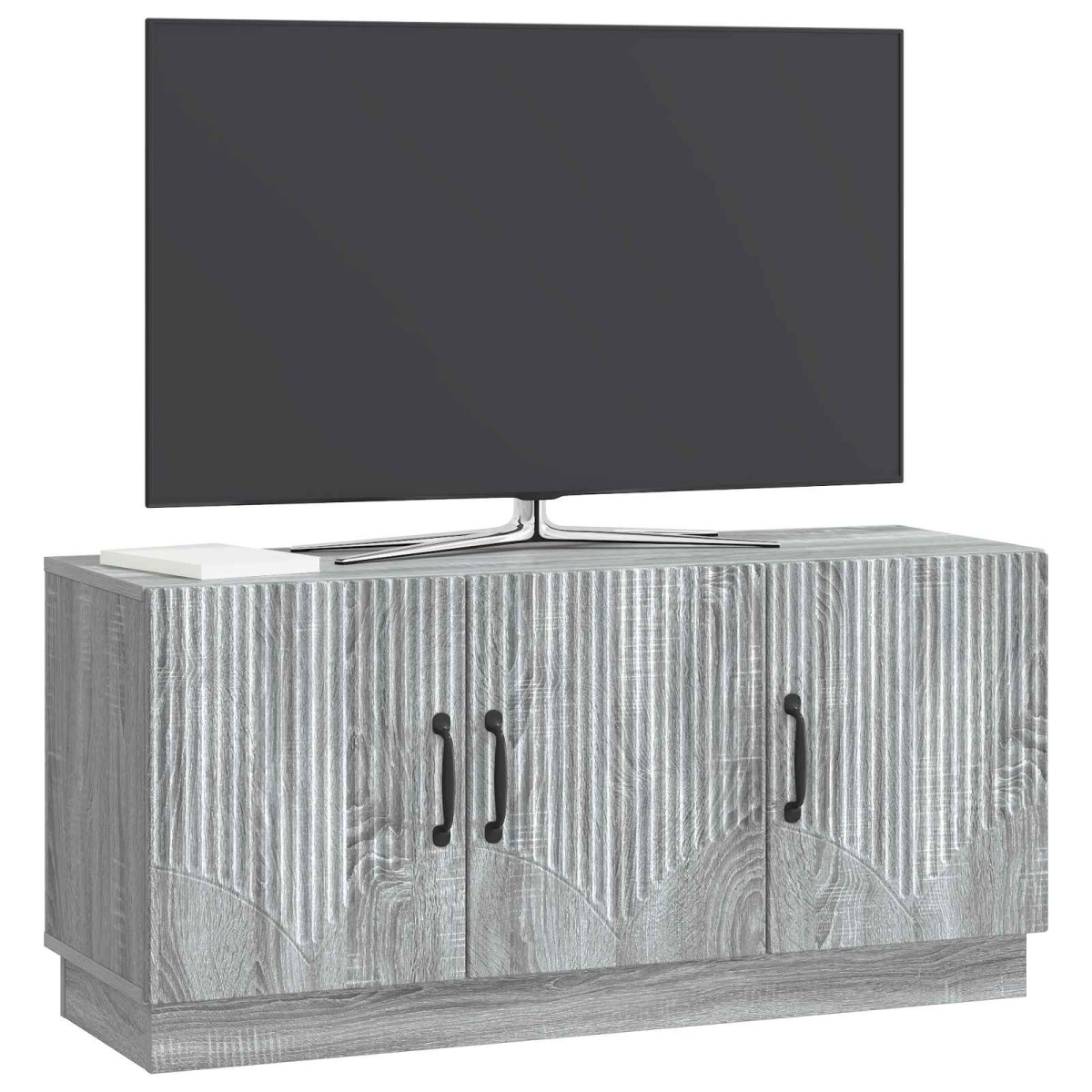 vidaXL Ντουλάπι TV Γκρι Sonoma 99 x 34,5 x 47 εκ Επεξεργασμένο Ξύλο