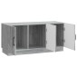 vidaXL Ντουλάπι TV Γκρι Sonoma 99 x 34,5 x 47 εκ Επεξεργασμένο Ξύλο
