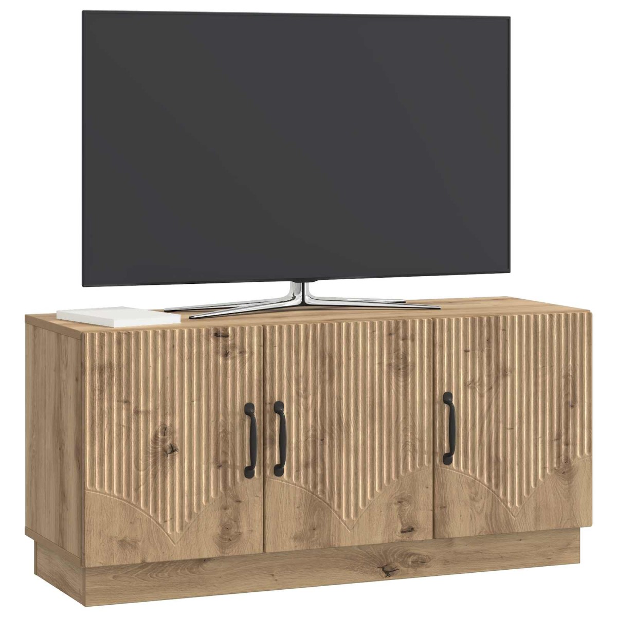vidaXL Ντουλάπι TV 99 x 34,5 x 47 εκ Artisan Δρυς Επεξεργασμένο Ξύλο