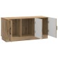 vidaXL Ντουλάπι TV 99 x 34,5 x 47 εκ Artisan Δρυς Επεξεργασμένο Ξύλο