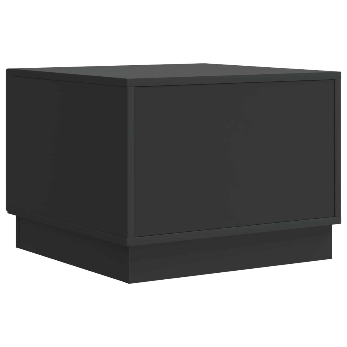 vidaXL Τραπεζάκι σαλονιού Μαύρο 49 x 50 x 37 εκ. Επεξεργασμένο Ξύλο