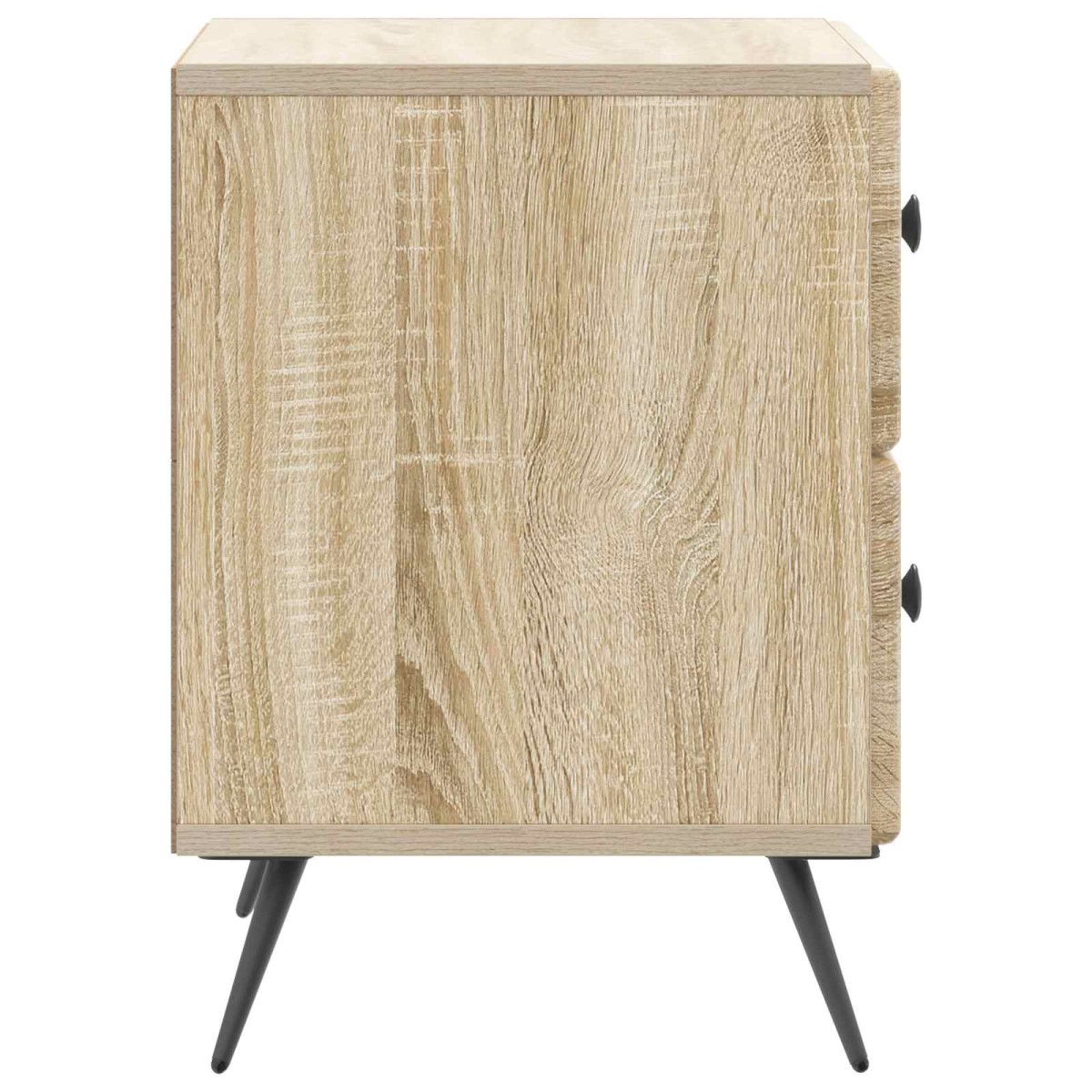 vidaXL Κομοδίνο Sonoma Δρυς 43 x 34,5 x 47,5 εκ Επεξεργασμένο Ξύλο