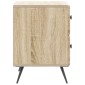 vidaXL Κομοδίνο Sonoma Δρυς 43 x 34,5 x 47,5 εκ Επεξεργασμένο Ξύλο