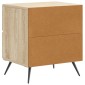 vidaXL Κομοδίνο Sonoma Δρυς 43 x 34,5 x 47,5 εκ Επεξεργασμένο Ξύλο