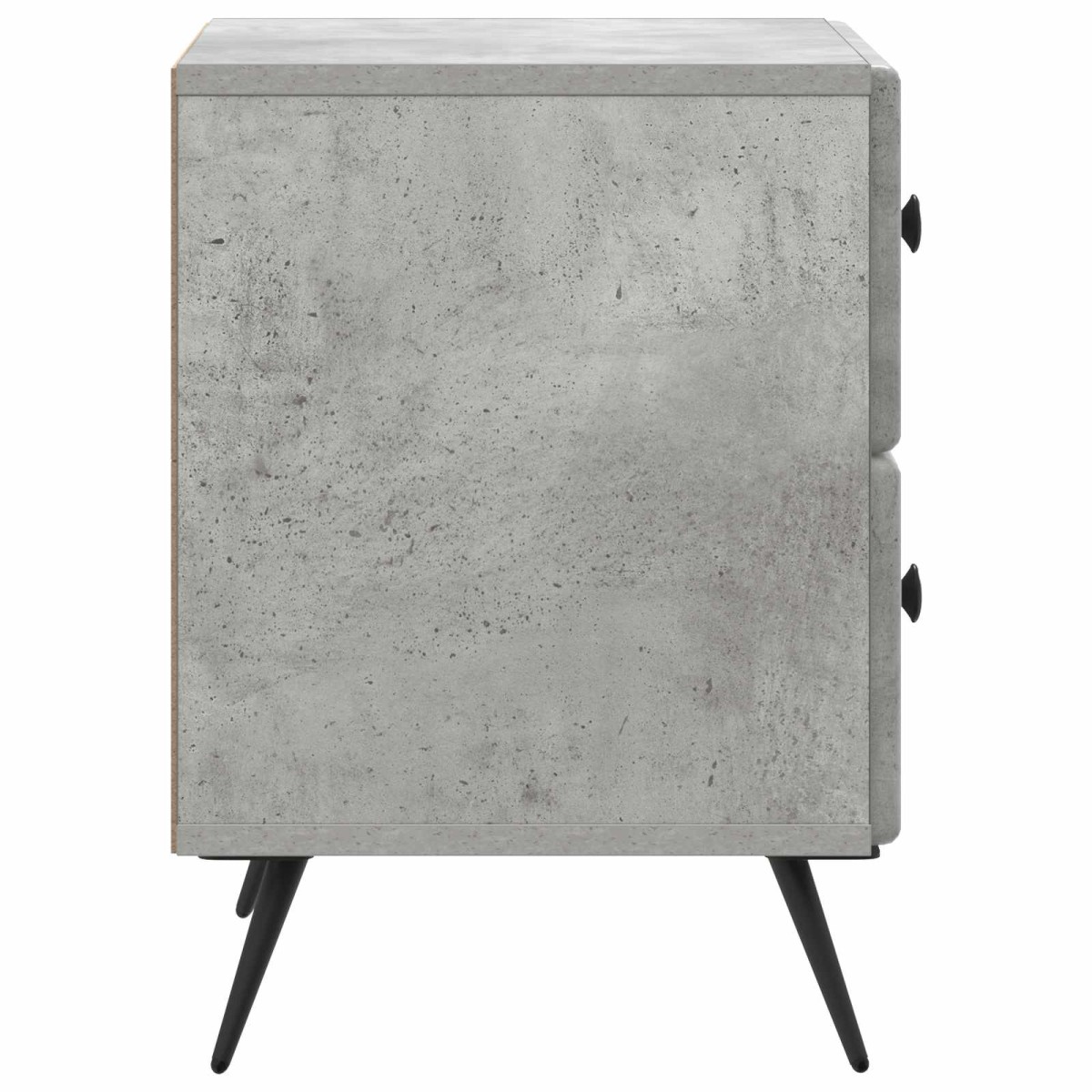 vidaXL Κομοδίνο Γκρι Σκυροδέματος 43 x 34,5 x 47,5 εκ