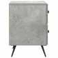 vidaXL Κομοδίνο Γκρι Σκυροδέματος 43 x 34,5 x 47,5 εκ
