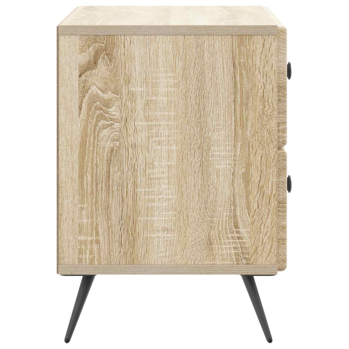 vidaXL Κομοδίνο Sonoma Δρυς 62 x 34,5 x 47,5 εκ Επεξεργασμένο Ξύλο