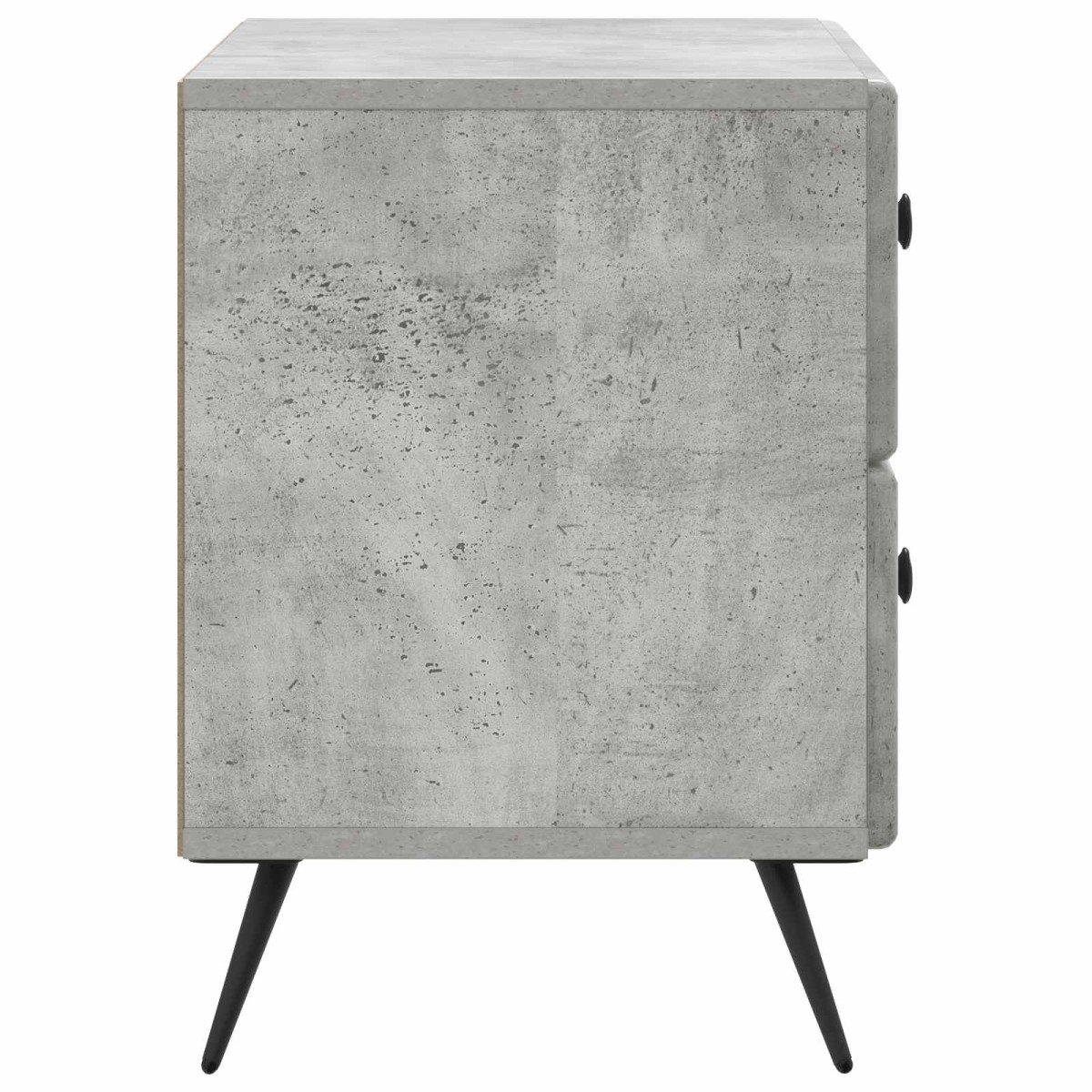 vidaXL Κομοδίνο Γκρι Σκυροδέματος 62 x 34,5 x 47,5 εκ