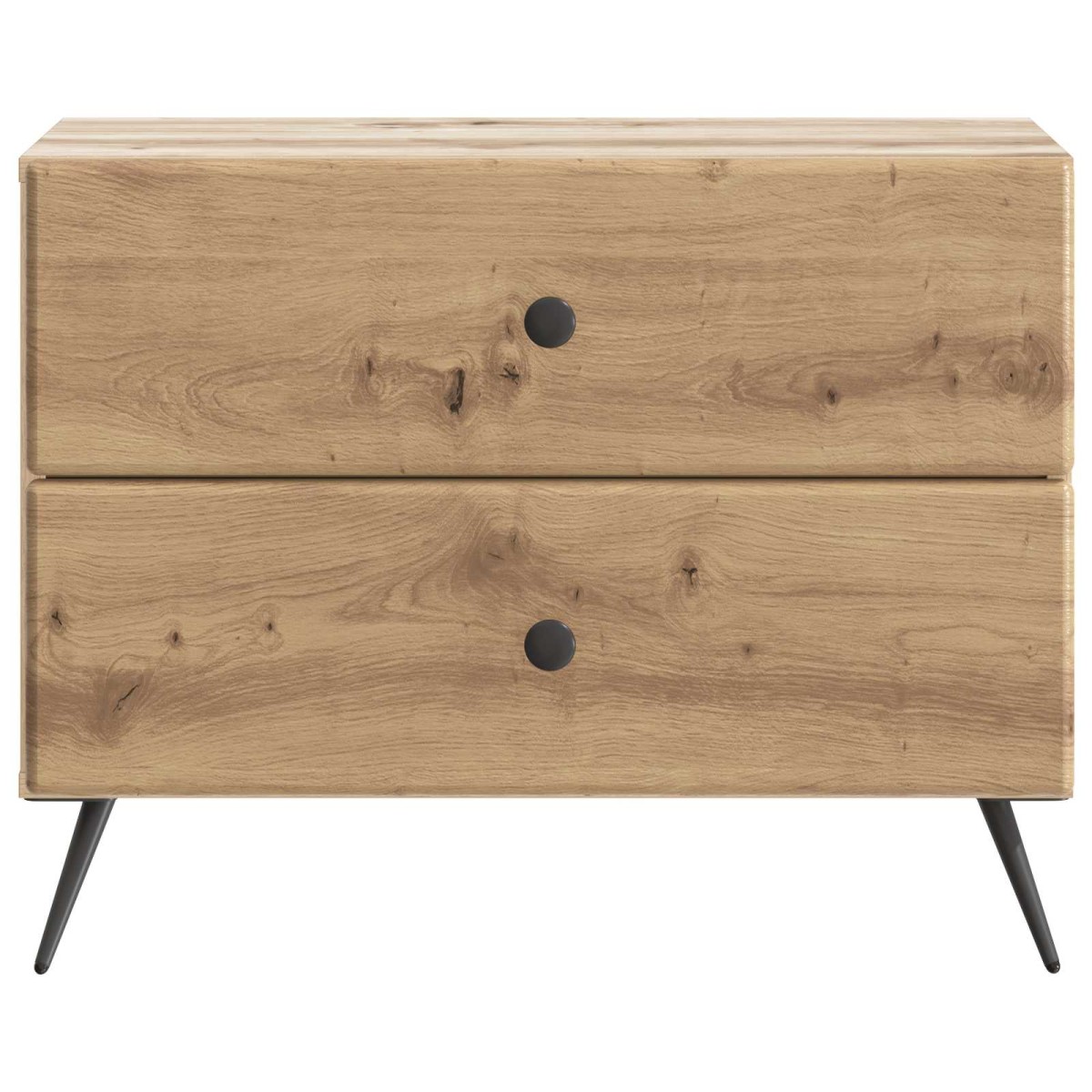 vidaXL Κομοδίνο Artisan Δρυς 62 x 34,5 x 47,5 εκ Επεξεργασμένο Ξύλο