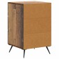 vidaXL Κομοδίνο Παλαιωμένο ξύλο 43 x 41 x 66,5 εκ. Επεξεργασμένο Ξύλο