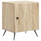 vidaXL Κομοδίνο Sonoma Δρυς 43 x 34,5 x 50 εκ Επεξεργασμένο Ξύλο