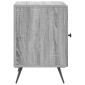 vidaXL Κομοδίνο Γκρι Sonoma 43 x 34,5 x 50 εκ Επεξεργασμένο Ξύλο