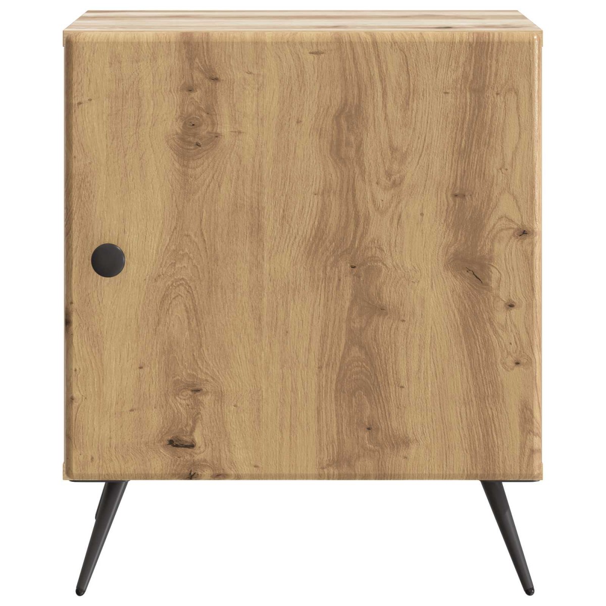 vidaXL Κομοδίνο Artisan Δρυς 43 x 34,5 x 50 εκ Επεξεργασμένο Ξύλο