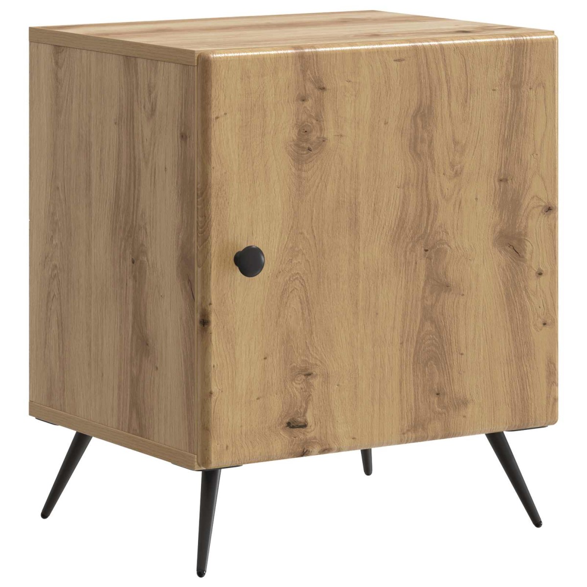 vidaXL Κομοδίνο 2 τμχ. Artisan Δρυς 43 x 34,5 x 50 εκ