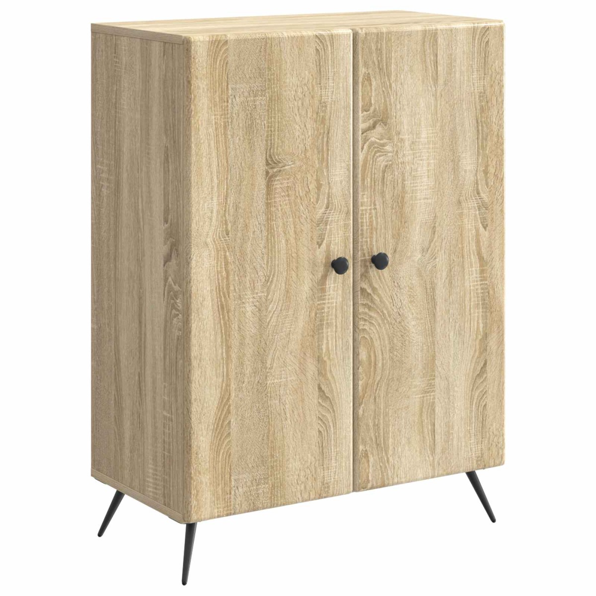vidaXL Πλαϊνό γραφείο Sonoma Δρυς 66 x 34,5 x 90 εκ Επεξεργασμένο Ξύλο