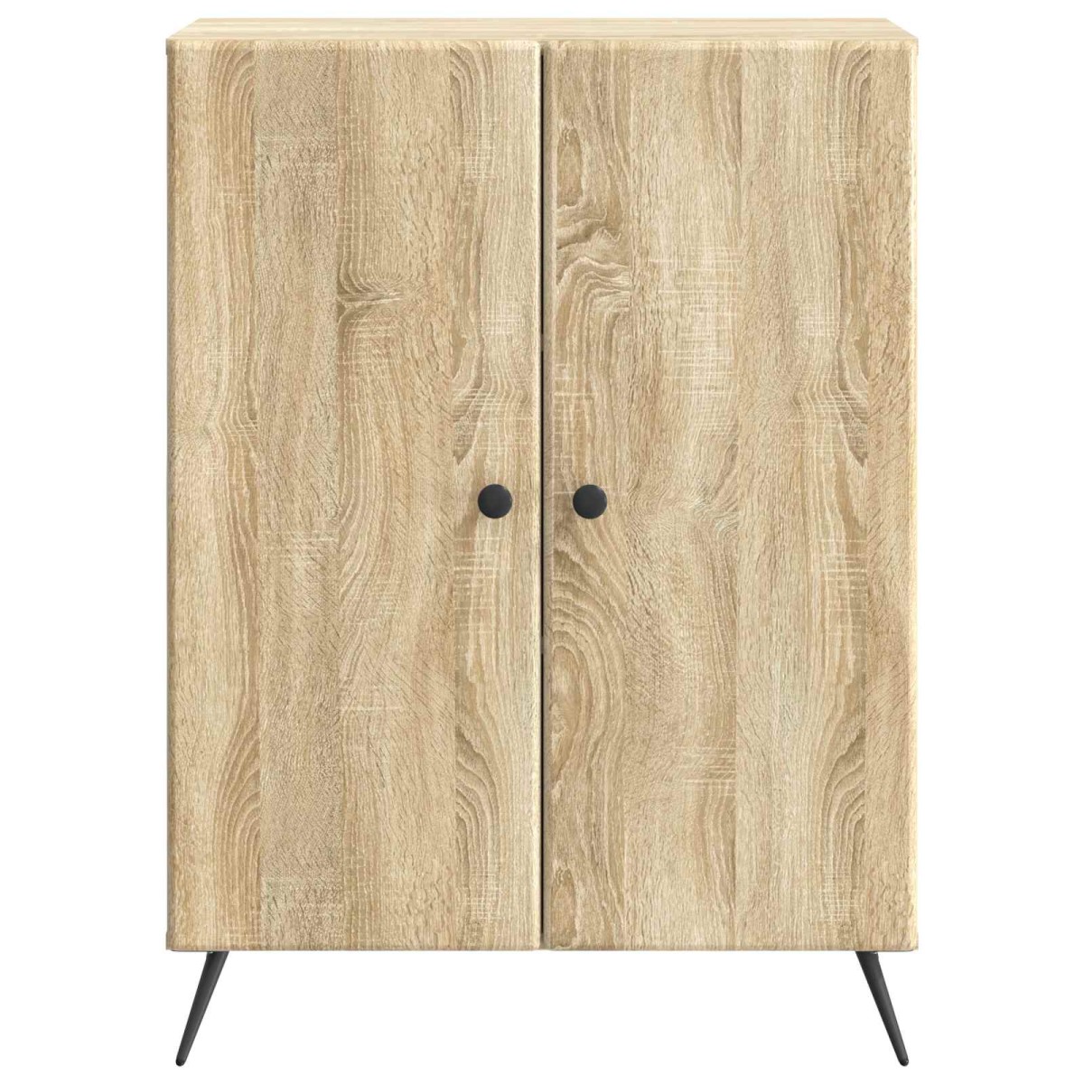 vidaXL Πλαϊνό γραφείο Sonoma Δρυς 66 x 34,5 x 90 εκ Επεξεργασμένο Ξύλο